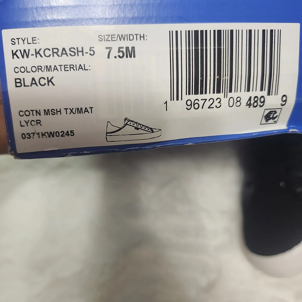 Keds  Black Lace-Up Kickback Sneakers